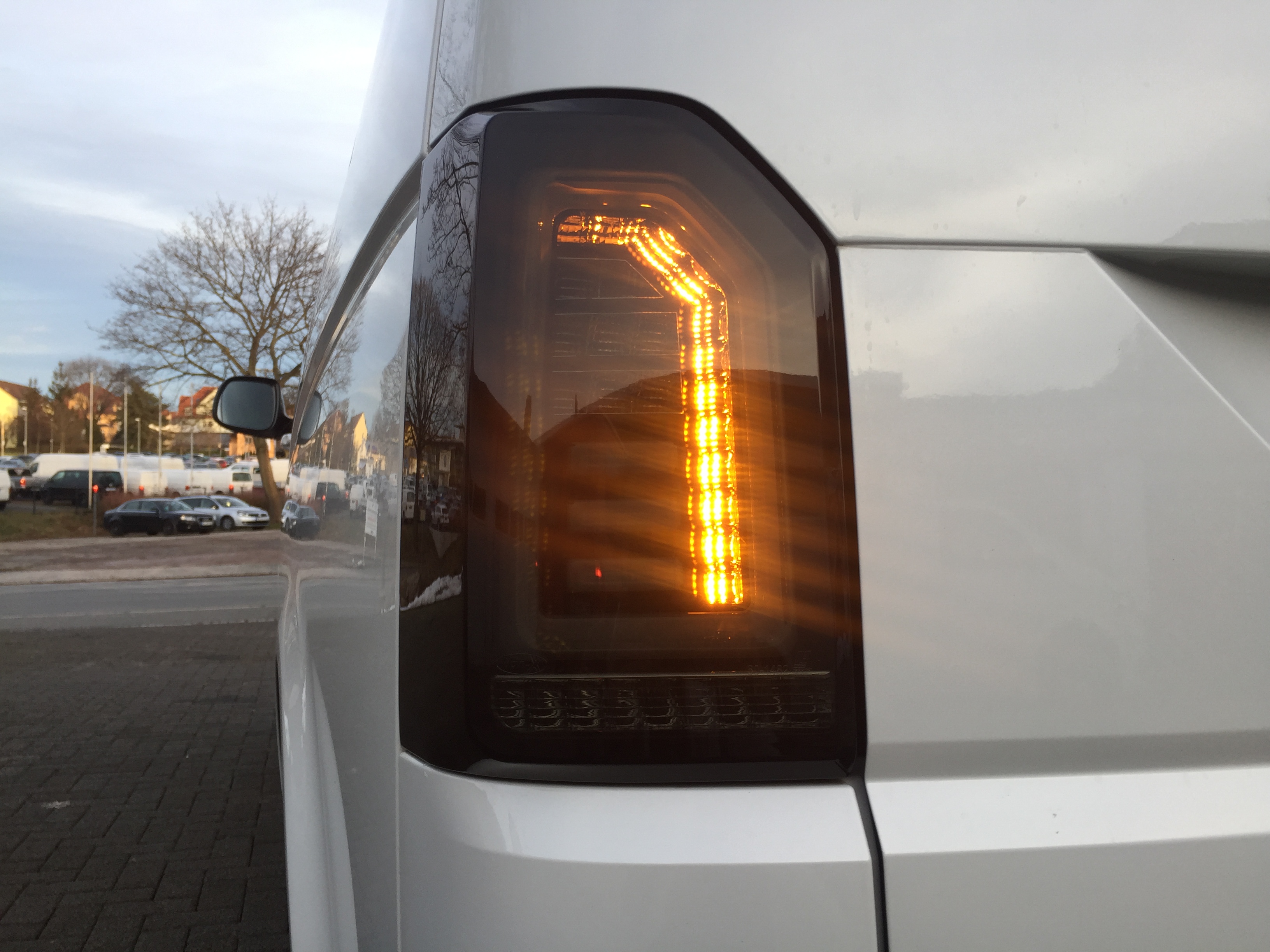 Voll LED Rückleuchten für VW T6 2015-2019 schwarz grau