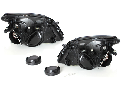 Angel Eyes Scheinwerfer für Opel Vectra C 02-08/05 schwarz Depo