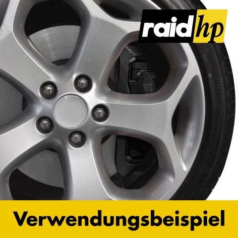 raid hp Bremssattellack schwarz 6-teilig 2-Komponenten-System
