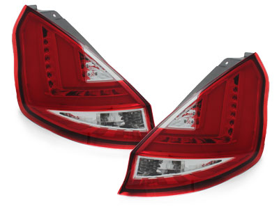 LED Rückleuchten für Ford Fiesta JA8 MK7 09/12+ rot/klar Facelift