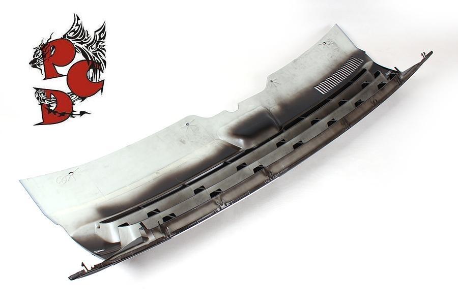 ABS Kunststoff Frontgrill Kühlergrill schwarz ohne Emblem für VW T5 2009-2015 Facelift