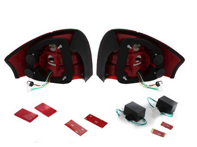 LED Rückleuchten für Audi A6 4B Limousine 97-04 red/smoke rot rauch