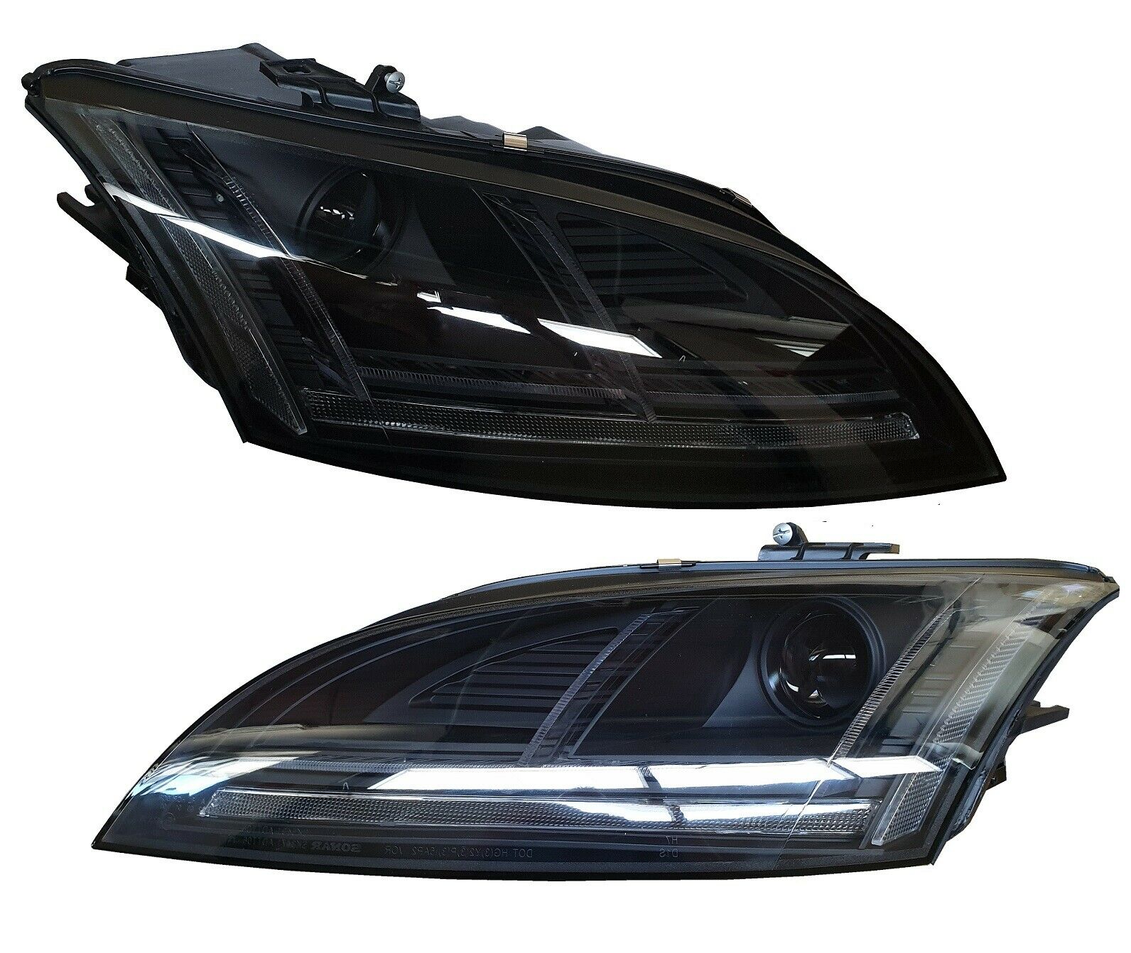 Xenon Scheinwerfer für Audi TT 8J 11-14 & TTS 08-14 schwarz