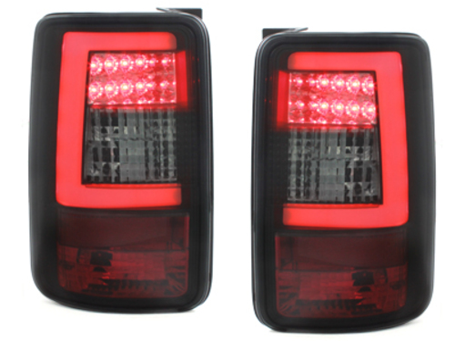 LED Rückleuchten für VW Caddy Bj. 03-15 schwarz black LIGHTBAR