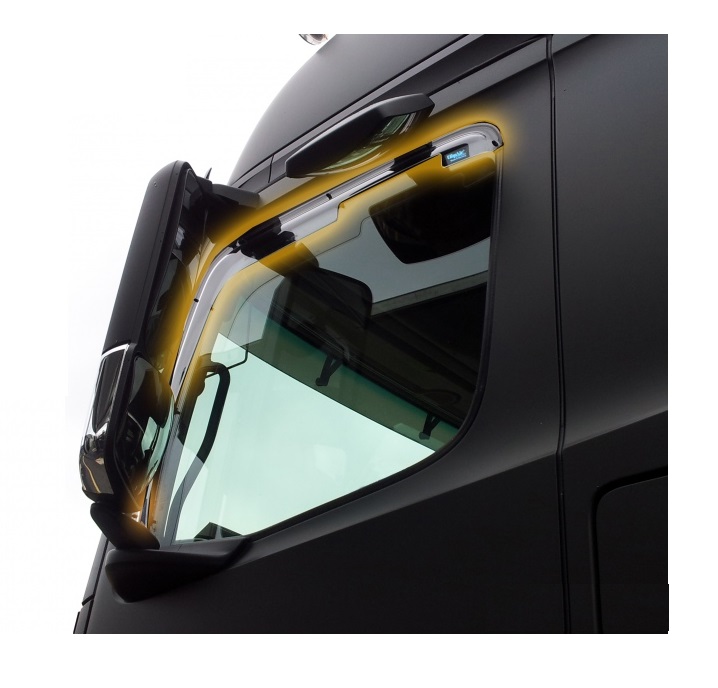 ClimAir WINDABWEISER REGENABWEISER schwarz für Mercedes Sprinter W906 06-18 mit ABE