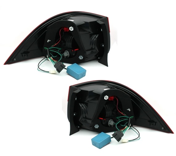 LED Rückleuchten für VW Golf 5 Golf Variant + 6 Variant 07-13 rot smoke EE