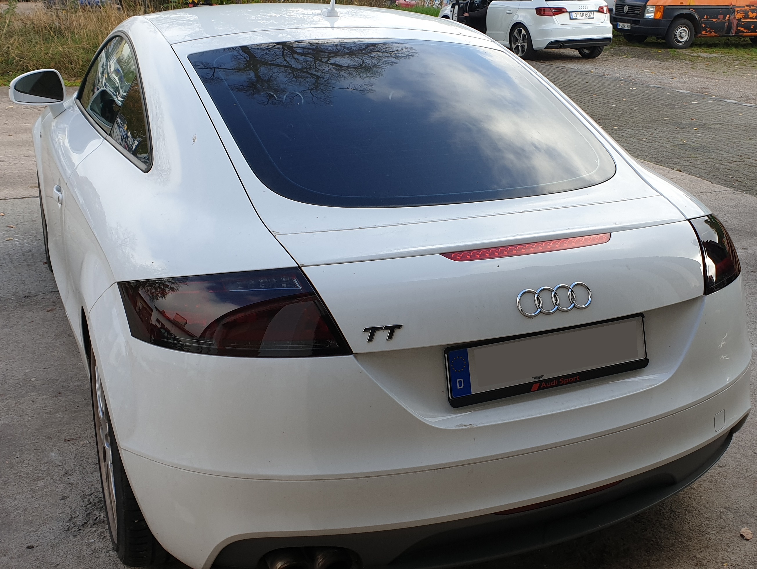Voll-LED Rückleuchten für Audi TT 8J 06-14 rot-rauch 8S-Optik