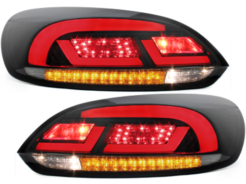 LED Rückleuchten für VW Scirocco 08-14 schwarz dynamischer Blinker
