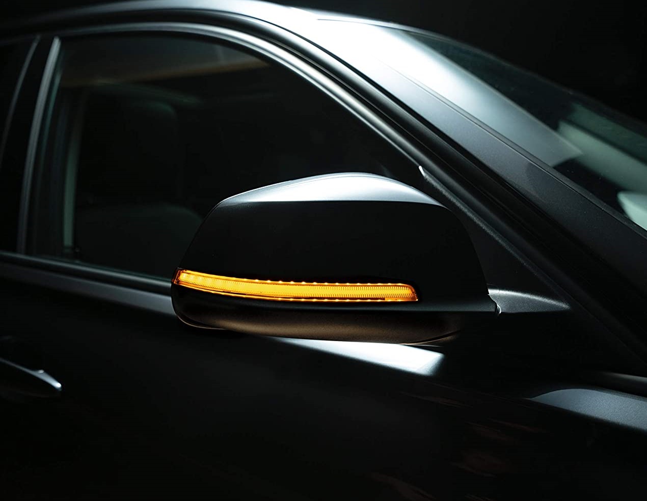 OSRAM Dynamischer LED Spiegelblinker für BMW F22 F23 2er Laufblinker BLACK-EDITION