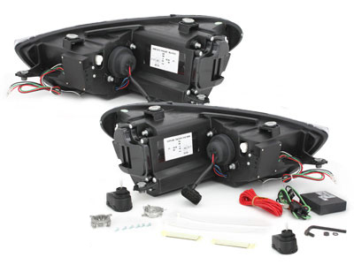 LED TAGFAHRLICHT Scheinwerfer für VW Scirocco 3 08-14 chrom