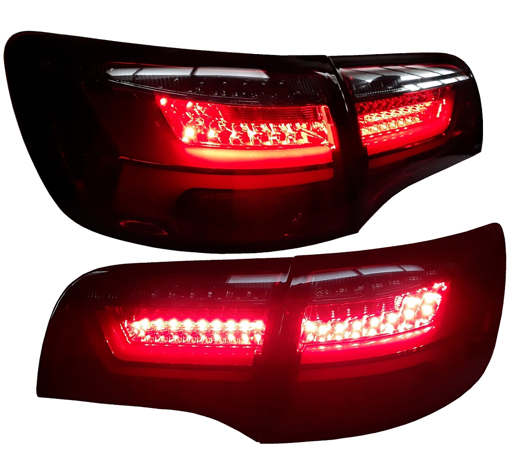 LED Rückleuchten für Audi A6 4F Avant 04-11 rot-schwarz RA23LRS
