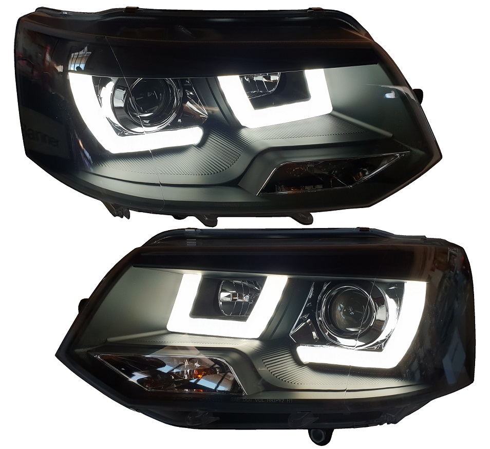 Lightbar Tagfahrlicht Scheinwerfer für VW T5 Bus GP Facelift 09-15