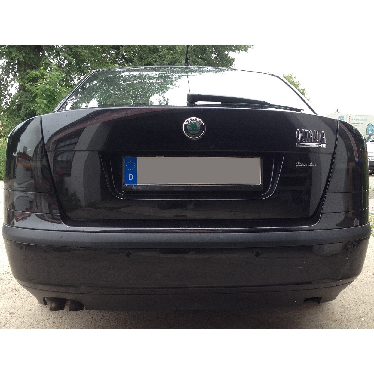 LED Rückleuchten für Skoda Octavia 1Z Limousine 04-13 schwarz