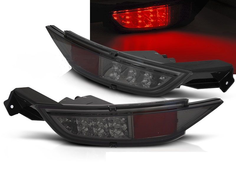LED Nebelschlussleuchten für Ford Fiesta JA8 MK7 08-17 schwarz