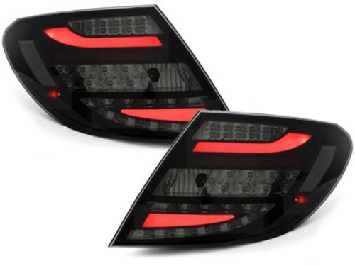 LED Rückleuchten für Mercedes Benz W204 Limousine 07-10 schwarz