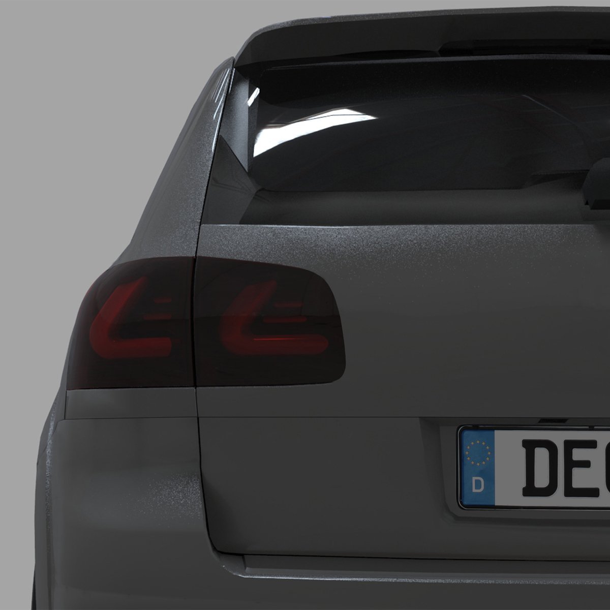 carDNA Lightbar LED Rückleuchten für VW Touareg 02-10 schwarz
