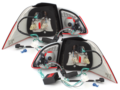 Led Rückleuchten für BMW E61 Touring 2004-03/2007 rot Depo