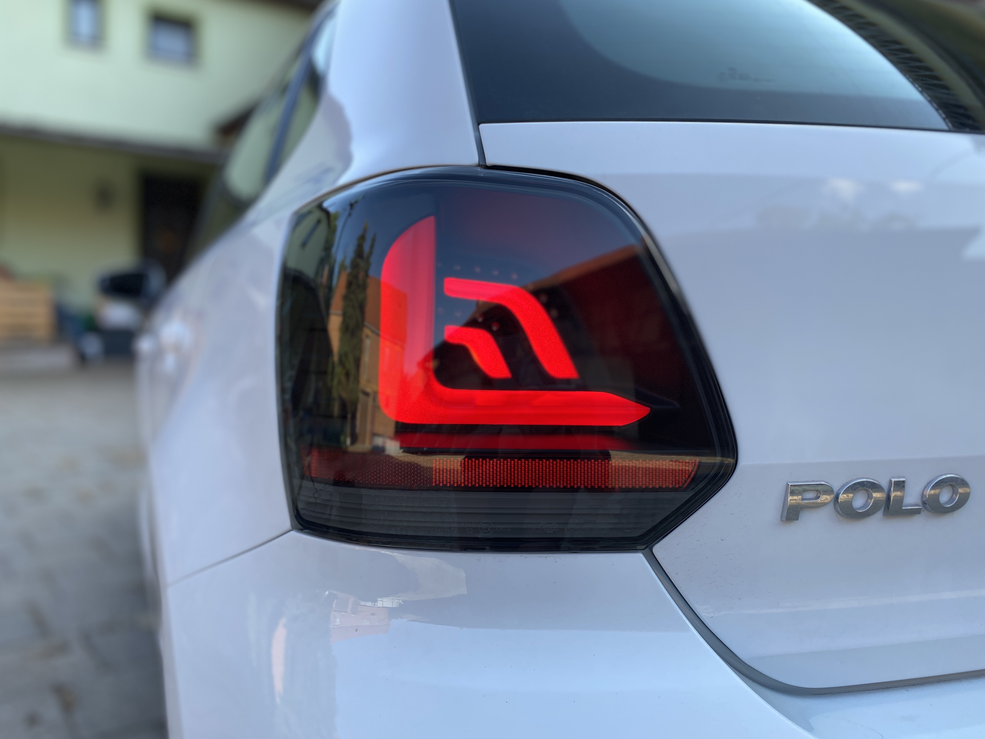 LED Rückleuchten für VW Polo 6R 6C 09-17 schwarz Heckleuchten