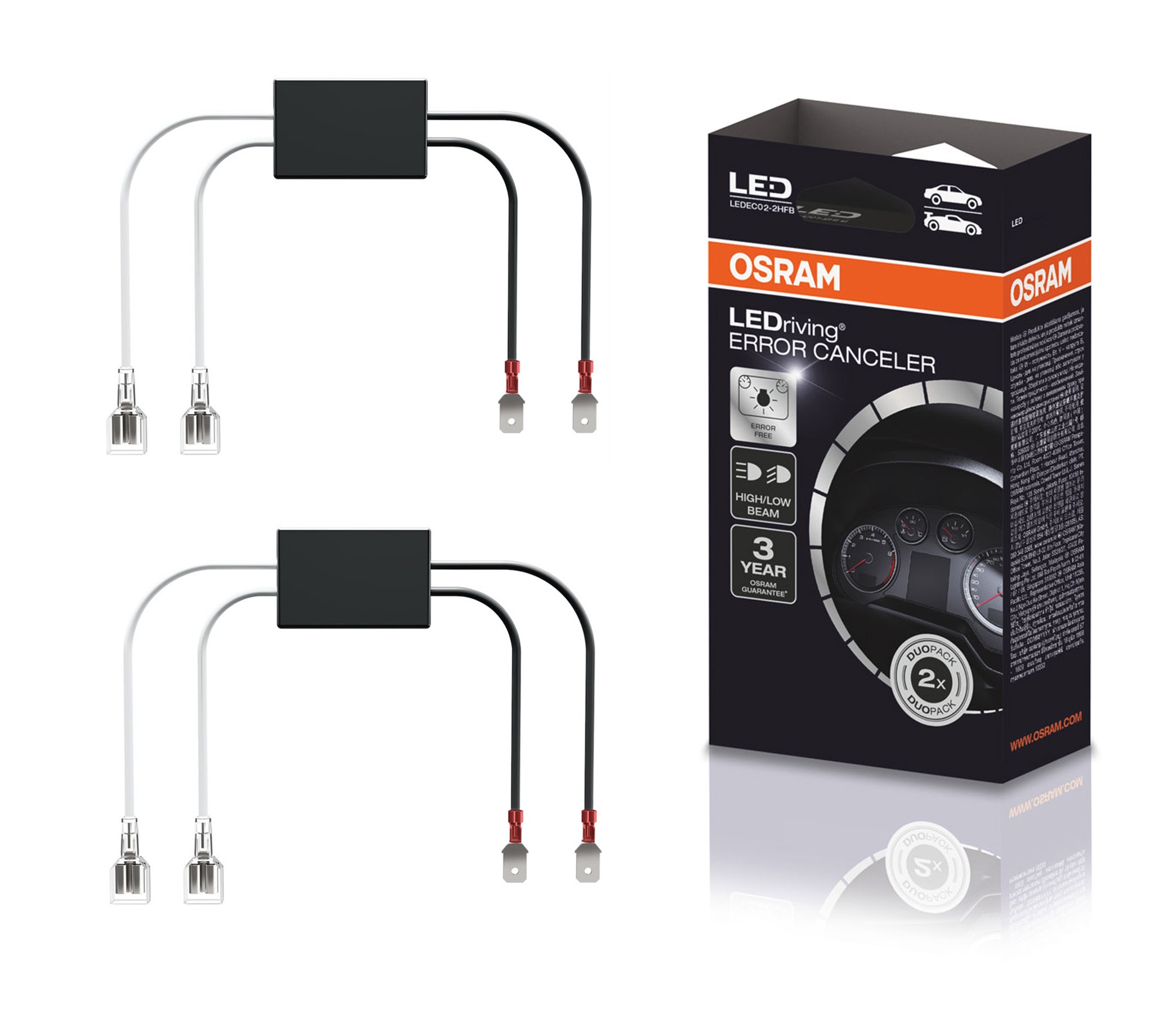 OSRAM NIGHT BREAKER H7 LED 230% Set für BMW X3 F25 2014-2017
