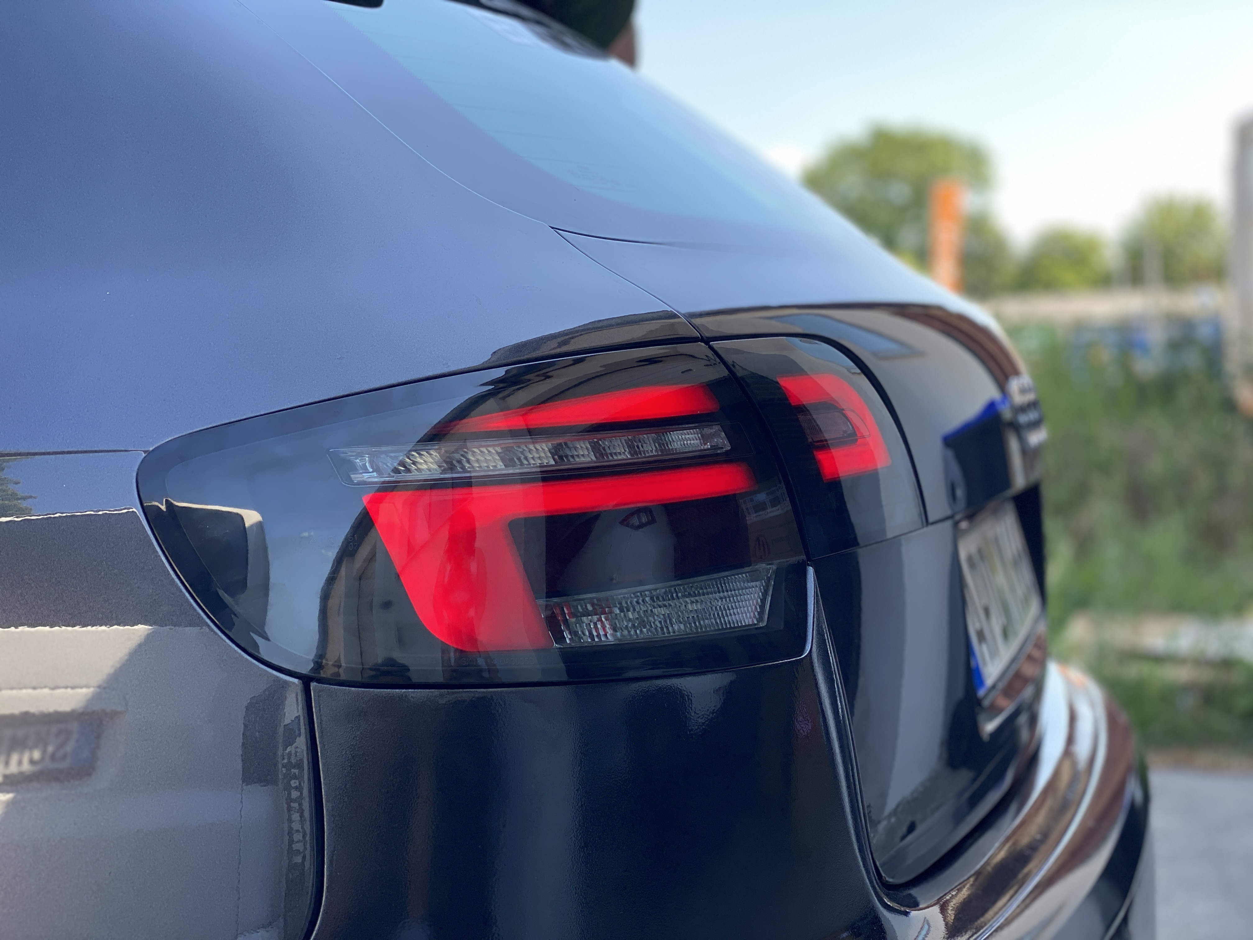 LED Rückleuchten für Audi A3 8P Sportback Bj 08-12 schwarz Facelift 8V-Design