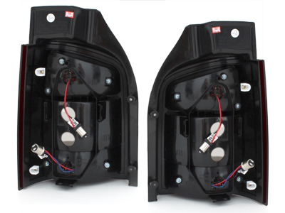 LED Rückleuchten für VW T5 Bus 03-09 Multivan Transporter smoke schwarz