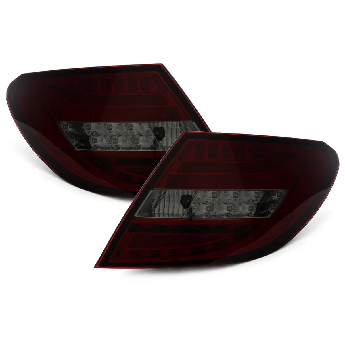 LED Rückleuchten für Mercedes Benz C W204 Limousine 07-10 red/smoke